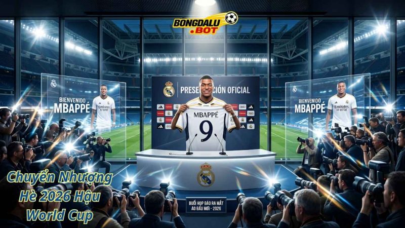 Chuyển Nhượng Hè 2026 Hậu World Cup & Biến Động Kèo Châu Âu