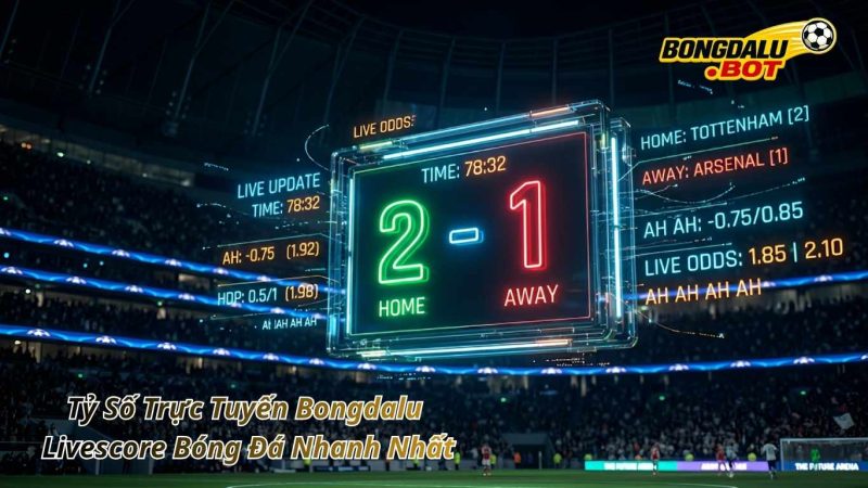 Tỷ Số Trực Tuyến Bongdalu | Livescore siêu tốc